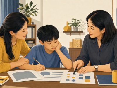 家长陪伴孩子学习并了解阅读书写和数学困难的评估方向